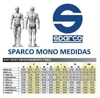 Mono Sparco Track KS-1 TG. S Black