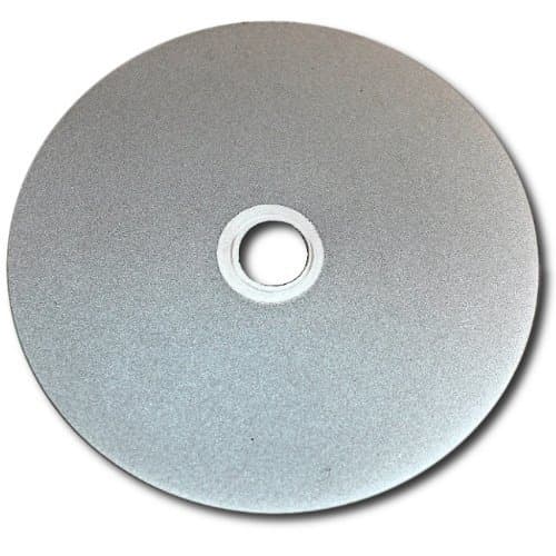 8 inch Grit 600 Quality Electroplated Diamond coated Flat Lap Disk wheel by Kent Blades
