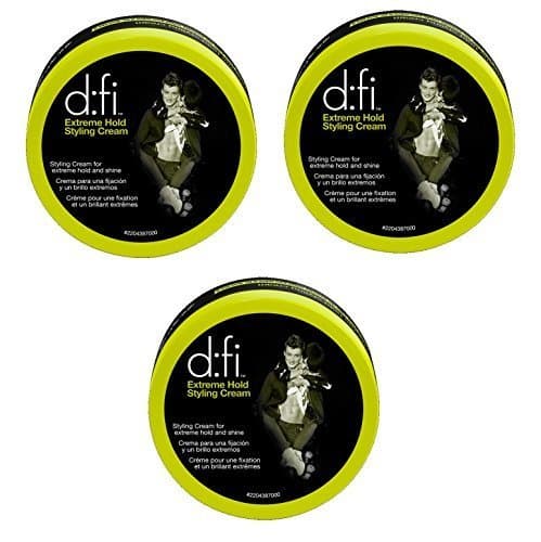 D:Fi Extreme Hold Styling Cream 2.6 oz (Set of 3) by D:Fi