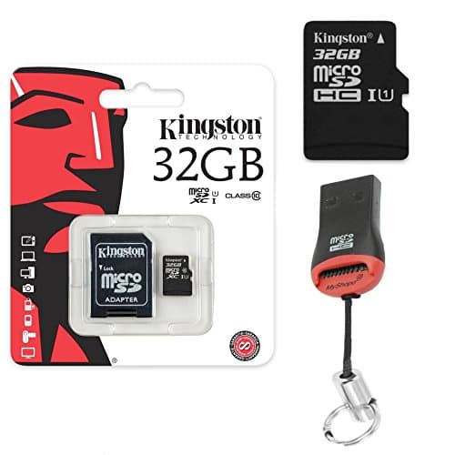 Original Kingston 32GB Micro SD Memory Card SDHC 32GB + card reader for SM J500 °F J500H Samsung Galaxy J5