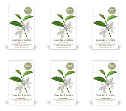 (6 PACK) - Heath&H Green Tea & Jasmine Flowers| 50 Bags |6 PACK - SUPER SAVER - SAVE MONEY