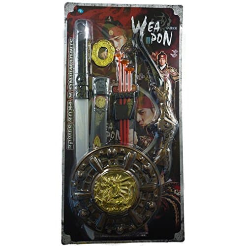 Ninja Set Kids Katana &amp; Bow Ninja Set Warrior Ninja Toy Set &amp; Halloween Accessory