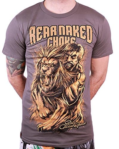 Hercules MMA T-Shirt Justyf Ight - Grey - Medium