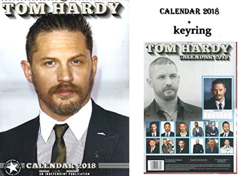 TOM HARDY CALENDAR 2018 + TOM HARDY KEYRING