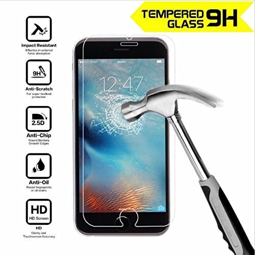APPLE IPHONE 7 PLUS Premium Quality Genuine Tempered Glass Explosion & Shatter Proof Screen Protector Guard Cover (APPLE IPHONE 7 PLUS, CLEAR)