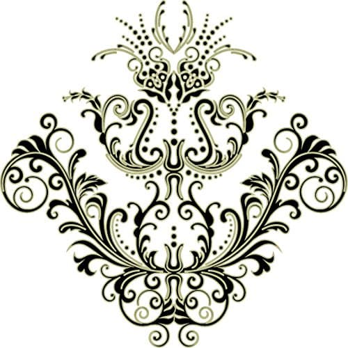 Odhams Press Chantilly Sage Re-Tile Decal with White Background, 6"