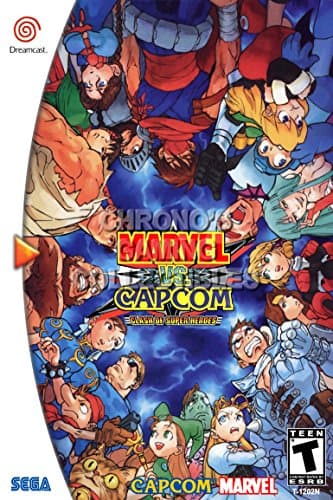 CGC Huge Poster GLOSSY FINISH - Marvel Vs Capcom - Sega Dreamcast DC - SDC064 (24" x 36" (61cm x 91.5cm))