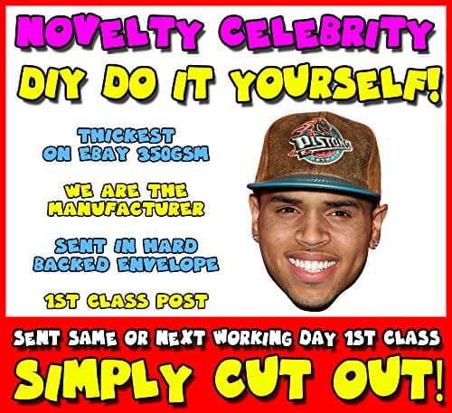 DIY - Do It Yourself Face Mask - Chris Brown Celebrity Face Mask