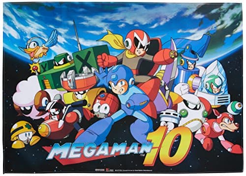 Fabric Poster - Mega Man 10 - New Mega Man 10 Key Art Wall Scroll ge77676