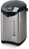 Tiger PDU-A50U-K Electric Water Boiler and Warmer, Stainless Black, 5.0-Liter