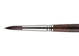 Versatil Long Handle Brush Round Pointed #3/0 by Escoda Brush