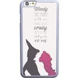 ZAE Made Phone Case with Free Screen Protector [Tempered Glass] Peter Pan and Wendy Darling Cover White Case for iPhone 6 6S 4.7 inch BBF-49260