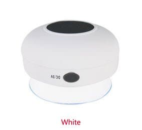 Waterproof Bluetooth Shower Speaker (White)