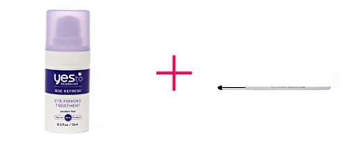 Yes to Blueberries Age Refresh Eye Firming Treatment (2pc AND e.l.f. professional Smudge Eye Sponge - BUNDLE)