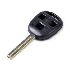 AmericanLocksmithSupply Lexus 3 Button Remote Key Short Blade for Lexus RX GS IS GX