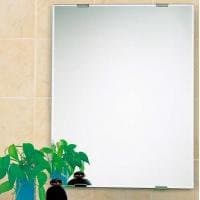 Topre JM-4N Moisture-Resistant Mirror with Mounting Hardware, 18.0 x 14.0 x 0.2 inches (457 x 356 x 5 mm)