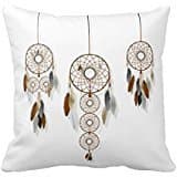 Bohemian Dreamcatchers Throw 18*18 pillow Case
