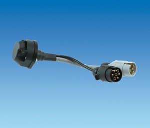 Caravan 13 Pin Socket to 7 Pin 12N 12S Adapter Lead