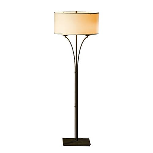 Hubbardton Forge 232720-1007 Contemporary Formae Floor Lamp Eclipse, Bronze Finish