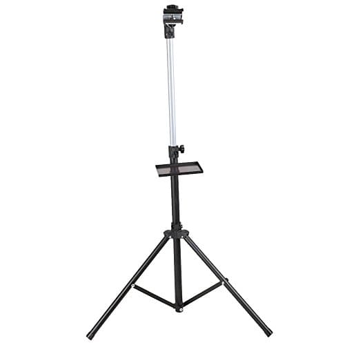 Adjustable Bicycle Repair Stand with Telescopic Arm Cycle Rack