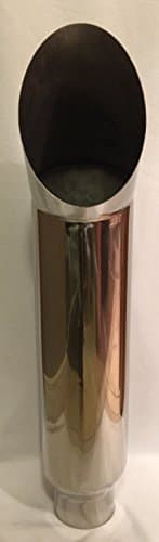 5" X 8" X 36" POLISHED STAINLESS STEEL CAT STACK