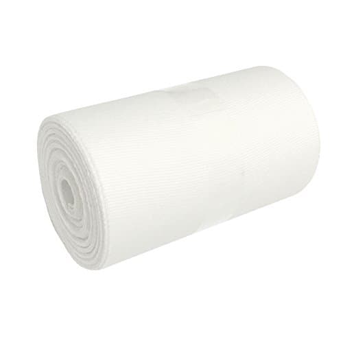 Morainn 3.9Inch Width 6 Yards Curtain Header Tape for Grommets DIY Curtain (curtain ring tape-6yard)