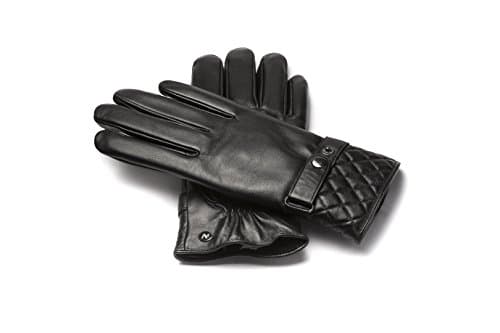 napoMODERN - touchscreen leather gloves for men (L)
