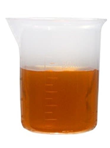 50 ml Graduated Plastic Beaker, Pack of 2, KeL Scientific KS-1110