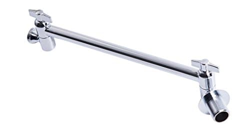 CRACCOSPA 11" Length Brass Adjustable Height Shower Head Arm Panel