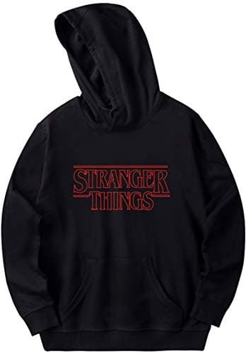 EmilyLe Women's Graphic Printed Hoodie Stranger Things Inspired Pullover Long Sleeve Jumper for Boys and Girls