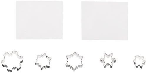 Country Kitchen Snowflake Cookie Cutter Texture Set by Country Kitchen SweetArt