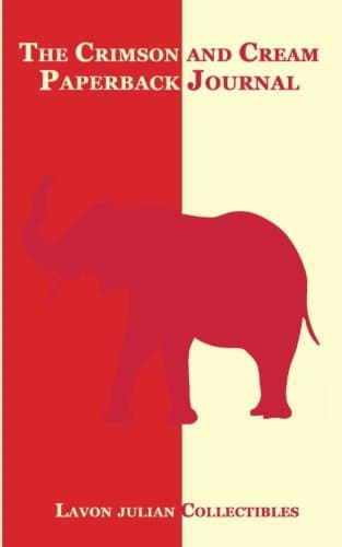 The Crimson and Cream Paperback Journal