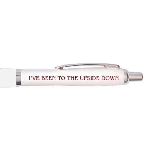 Uveeka - I've Been To The Upside Down - Stranger Things Pen - Stranger Things TV Themed Gifts for Fans - Stranger Things…