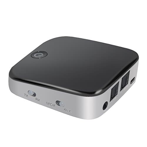 Bluetooth 4.1 Transmitter and Receiver,INorton 2 in 1 Wireless Stereo Audio Adapter with Optical Toslink / SPDIF &amp; Aux 3.5mm Support aptx APT-X for TV,Home Stereo System