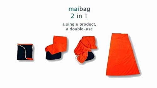 Microfiber Towel Travel. 2 in 1 A single product, a double-use