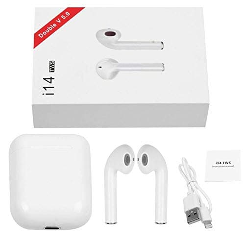 i14 wireless charge support Earphones Wireless earphone Earbuds Touch control headset