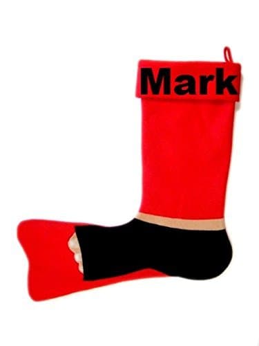 Swim fin stocking with FREE embroidered name