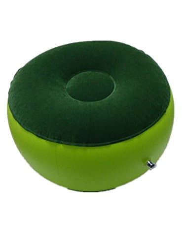 LDW Green Portable Inflatable Stools Folding Stools Outdoor Inflatable Chairs Camping Stools used for Families, Picnics, Parent-child Play Healthy Yoga Car Travel Leisure