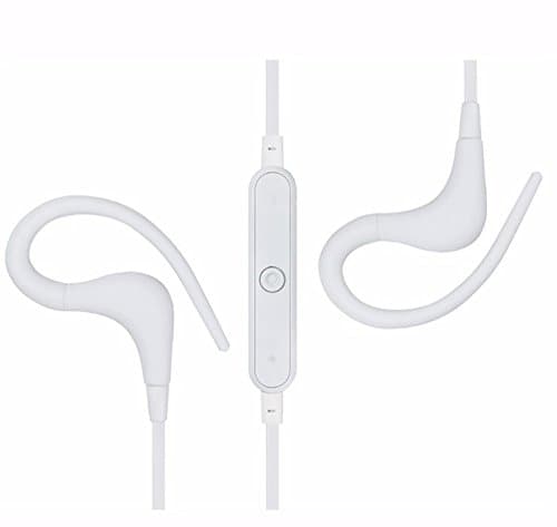 Bluetooth Headphone Sport Wireless Bluetooth Headset with Stereo Sound for Smart Phones &amp; Tablets- Sweat proof- V4.0 Bluetooth- On/Off buttons- - Call Answer- Volume Control (White)