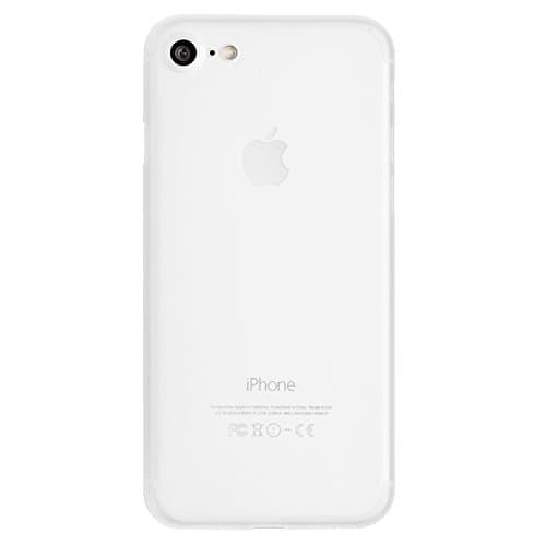 LESEEING iPhone 7 Case, Thinnest Cover Premium Ultra Thin Light Slim Minimal Anti-Scratch Protective - For Apple iPhone 7 | totallee The Scarf (White)