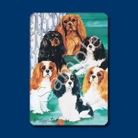 Best Friends by Ruth Maystead Cavalier King Charles Spaniel Playing Cards