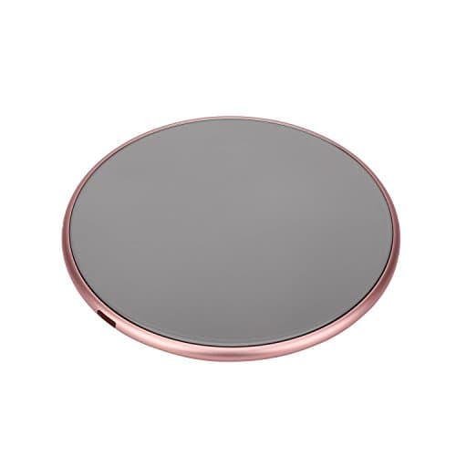 Wireless Charger, ELFMIC Qi-Certified Wireless Charging Stand Pad for iPhone 11 XR X - S MAX 8 8Plus Galaxy Note 9 S9 S9 Plus Note 8 S8 All Qi-Enabled Phone(No AC Adapter)