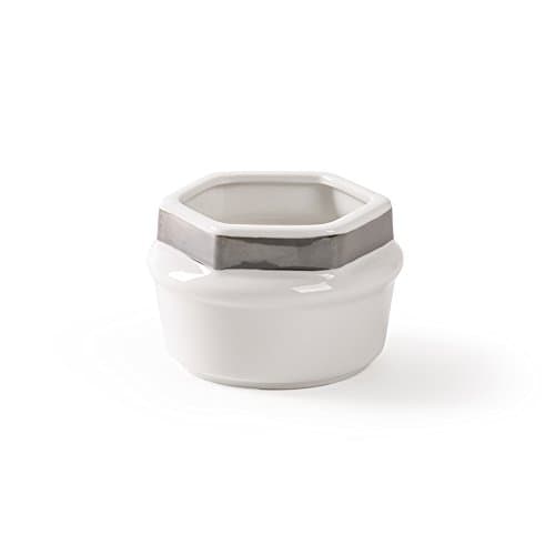 Diesel with Seletti Machine Collection Silver Edge - Cup - Decor 3 White / Silver