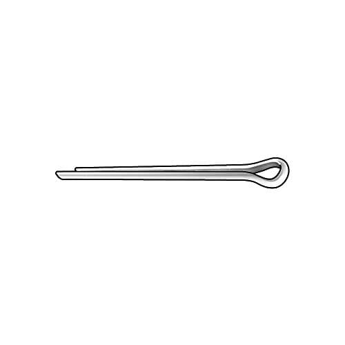 Cotter Pin, 1/4 In, 4 In, Pk 10