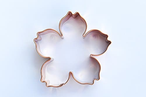 ecrandal Blossom Flower copper cookie cutter