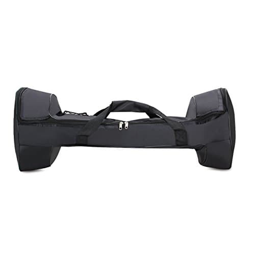 8" inch Portable Water-Resistant Two Wheels Hover Board Carrying Handbag Bag for Electric Self Balancing Scooter Drifting Board,Mesh Pocket Black