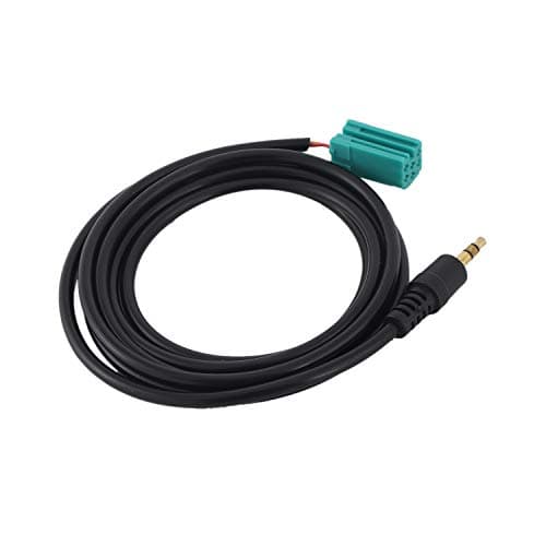 guoxuEE 3.5MM Aux Input Adaptor Cable LEAD For Renault Megane Laguna Scenic iPhone