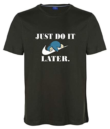 Ruffty - Just do it Later - Men's Cotton Tshirt