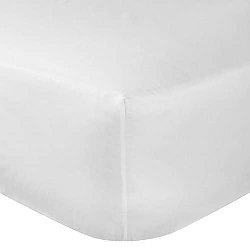 6 Pack TWIN SIZE WHITE 39X80+12 FITTED SHEET T-200 HOTEL GRADE