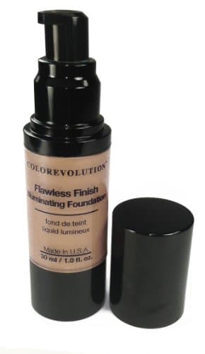 Colorevolution 100% Natural Mineral Liquid Foundation, T2 - Tan, 1.0 Fluid Ounce